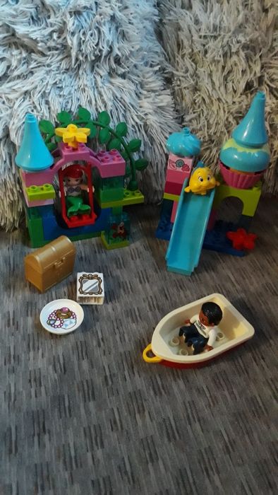 Лего дупло замок Аріель 10516  + принц з човником