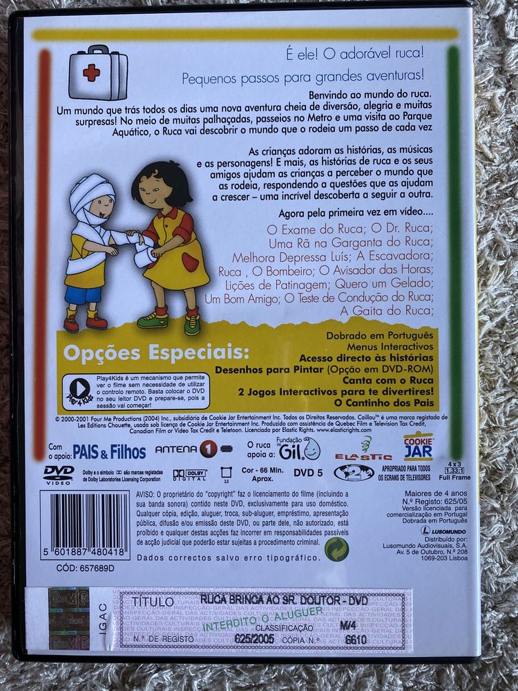 Filmes DVD do Ruca