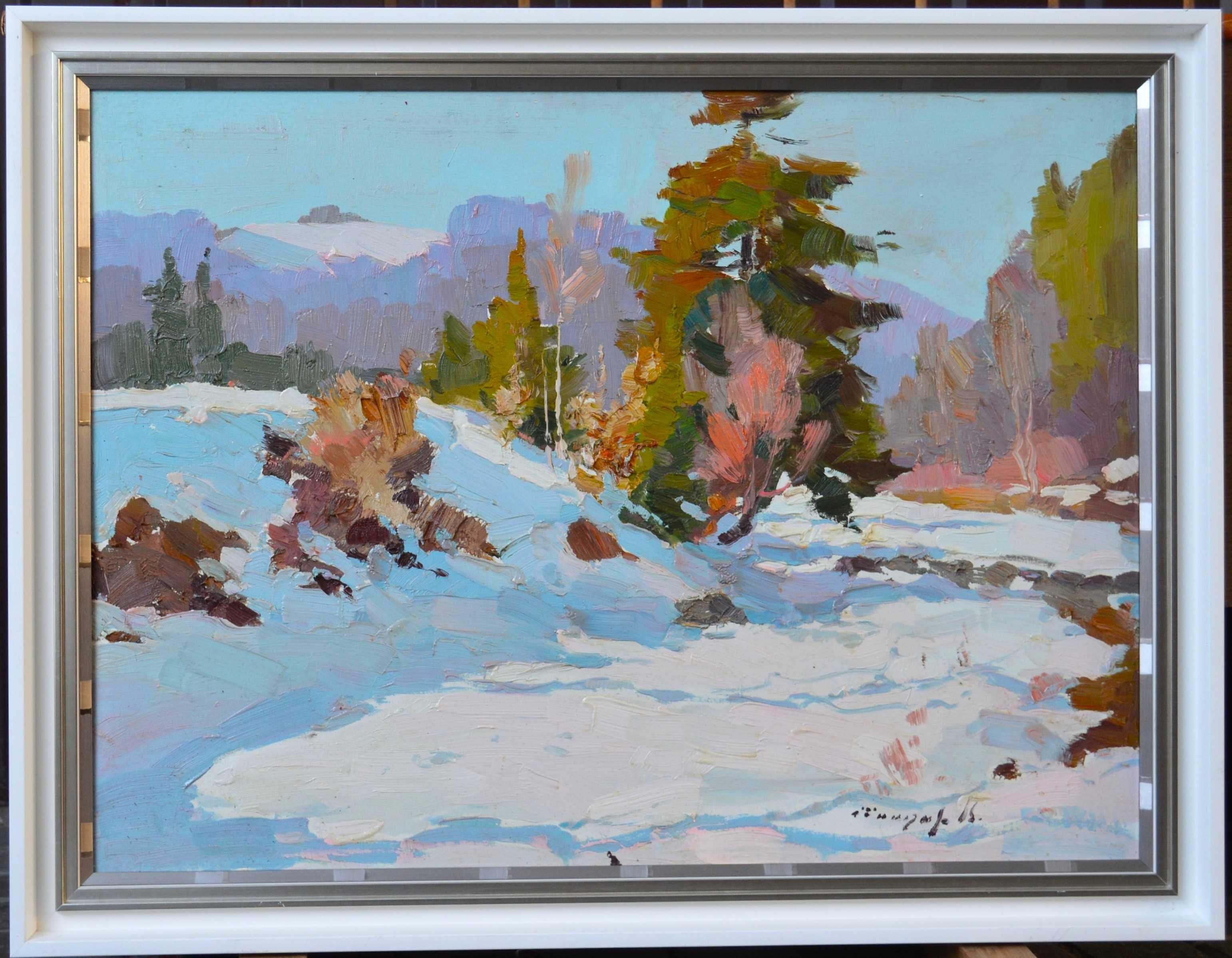 Картина художника Шандор О. С. "Березень в горах", 2012 рік