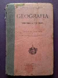 Geografia (livro para a 4.ª e 5.ª classe) - 1924
