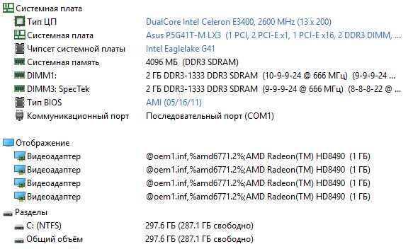 Персональний комп'ютер Celeron E3400 DDR3 4GB AMD Radeon HD8490 1GB