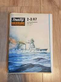 Mały Modelarz okręt Oktiabrskaja Rewolucja 1987