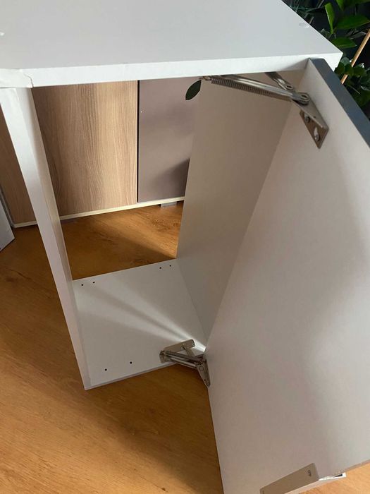 szafka wisząca szara