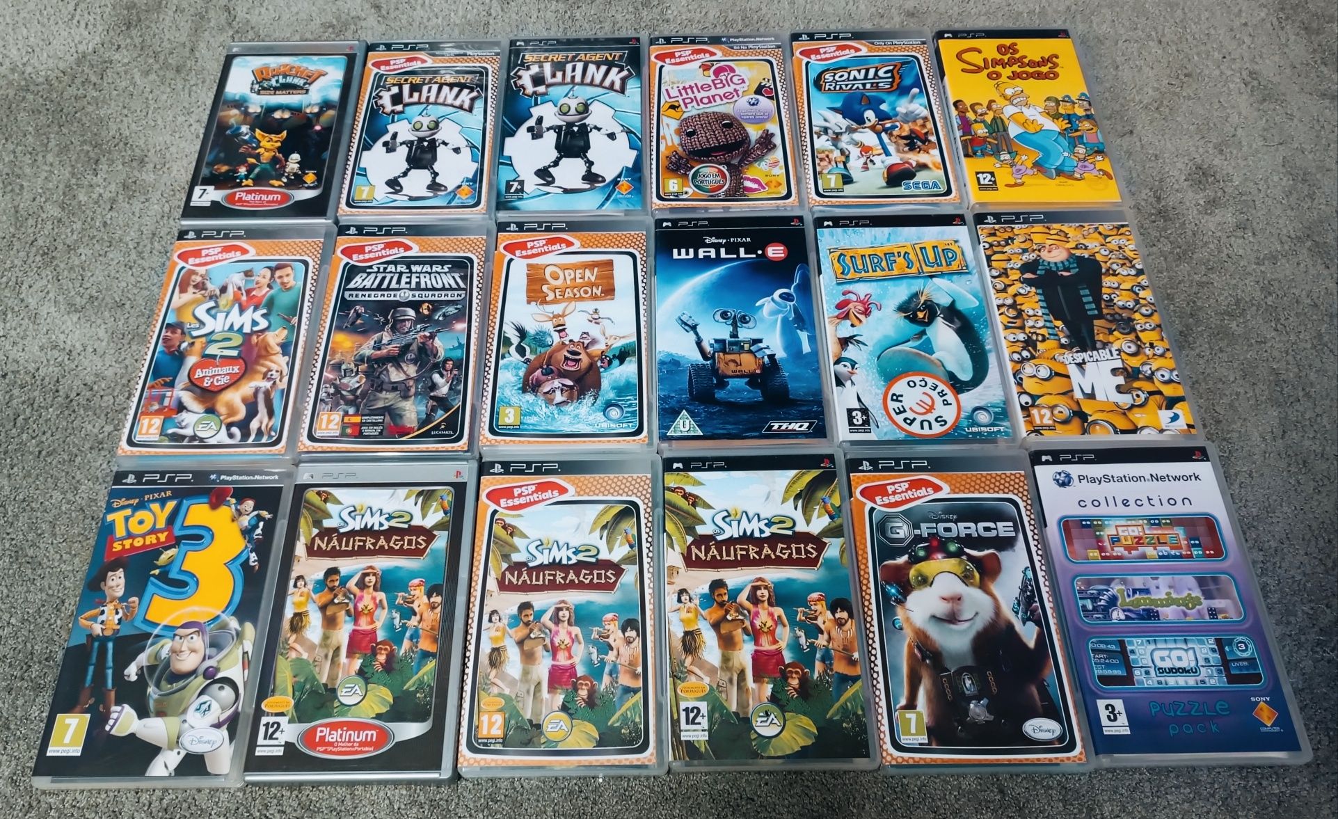 Jogos PlayStation Portable (psp) - Preços na descrição