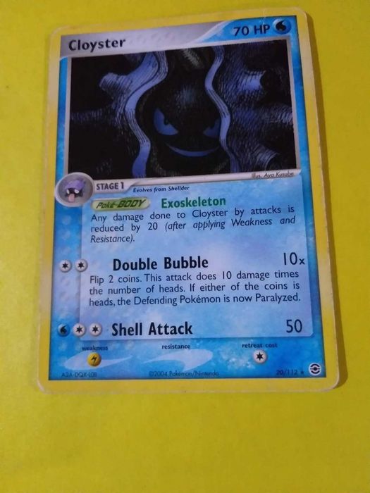 Pokemon Card- Cloyster 70 HP