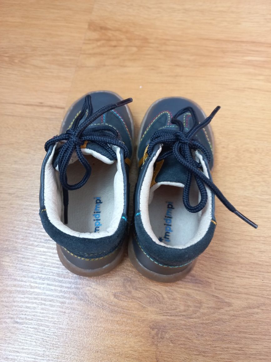 Шкіряні туфлі черевики ботинки для хлопчика 21р.