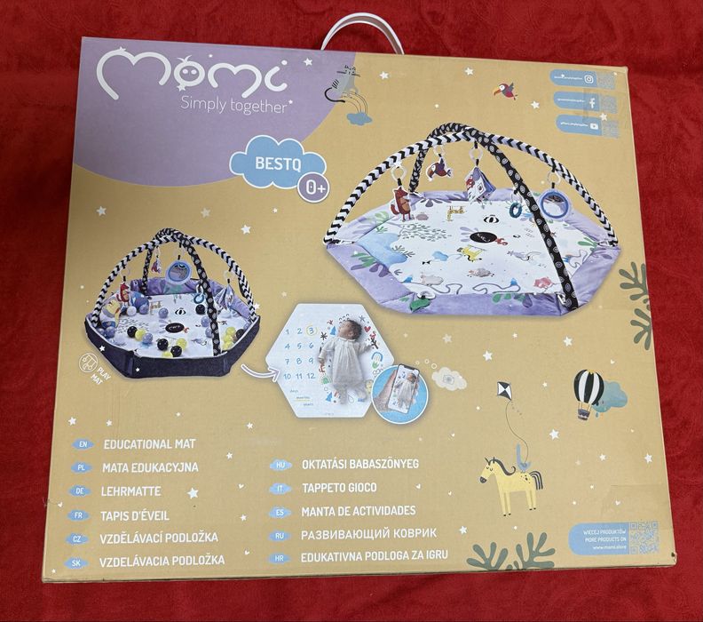 Ігровий/розвиваючий килимок 0+