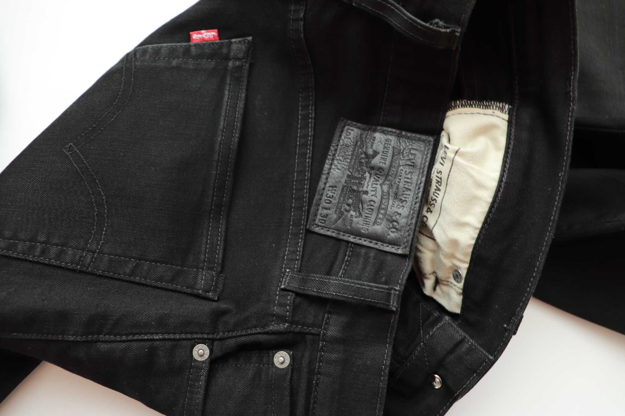 LEVIS 502 W30 L30 męskie spodnie jeansy slim fit jak nowe