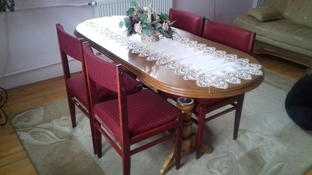 Ławo-stół z krzesłami OKAZJA