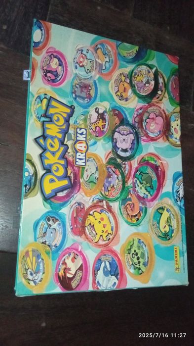 Caderneta Kraks Pokémon