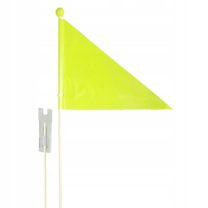 Chorągiewka bezpieczeństwa rowerowa flaga rower przyczepka dziecięca