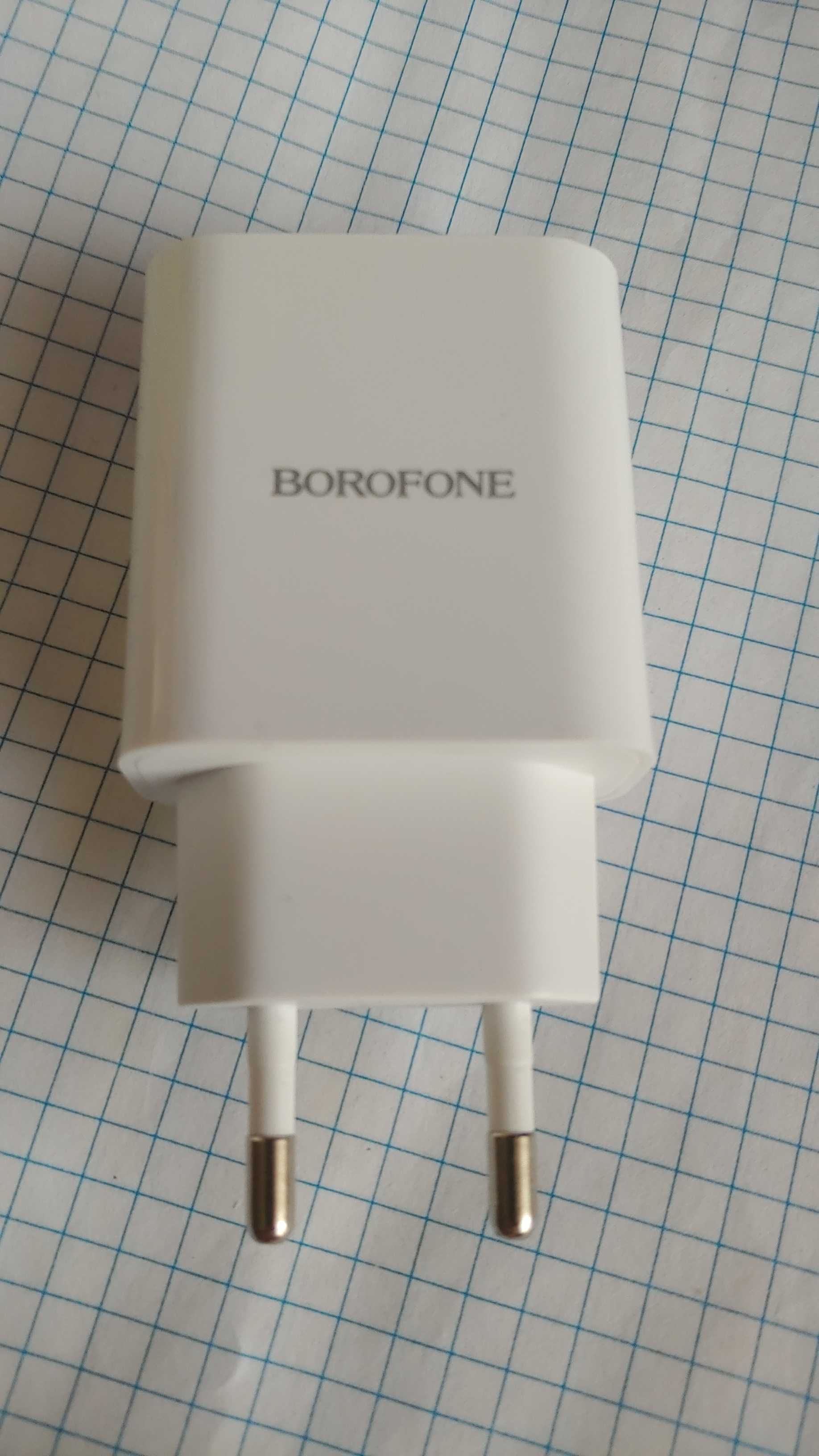 Мережевий зарядний пристрій Borofone BA55A QC3.0+PD20W