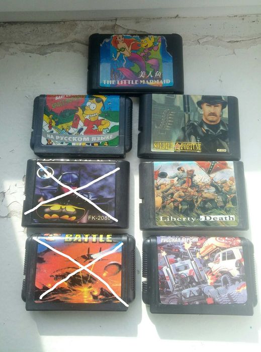 Картридж для Сега Мега Драйв 2 - 16bit
