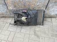 Радиатор с вентилятором Ваз 2110, 2111, 2113, инжектор