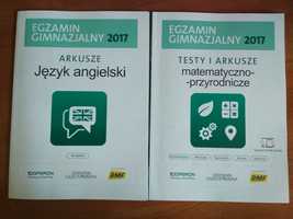 Egzamin gimnazjalny arkusze jezyk angielski, matematyczno-przyrodnicze