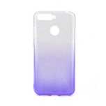 Etui SHINING Huawei Y6 Prime 2018 Clear/Blue