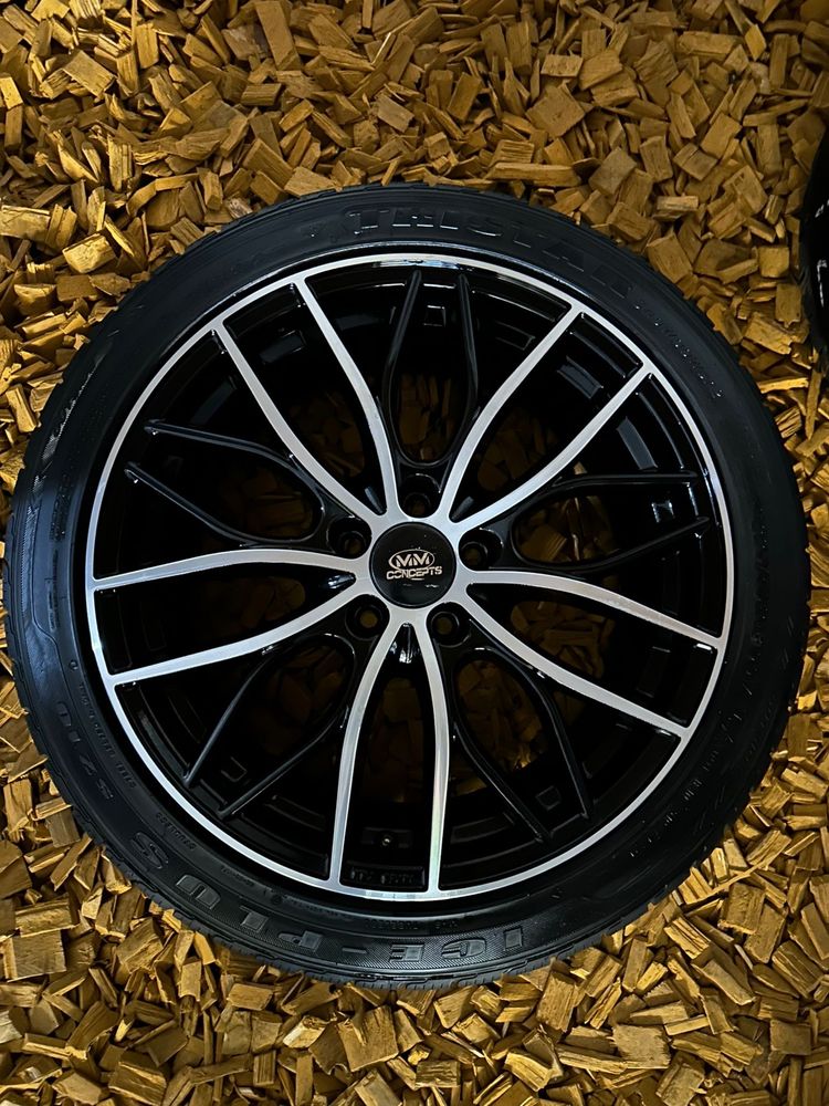 Felgi koła zimowe 7mm 18 cali MM01 5x112 audi seat skoda vw bmw g30 a3