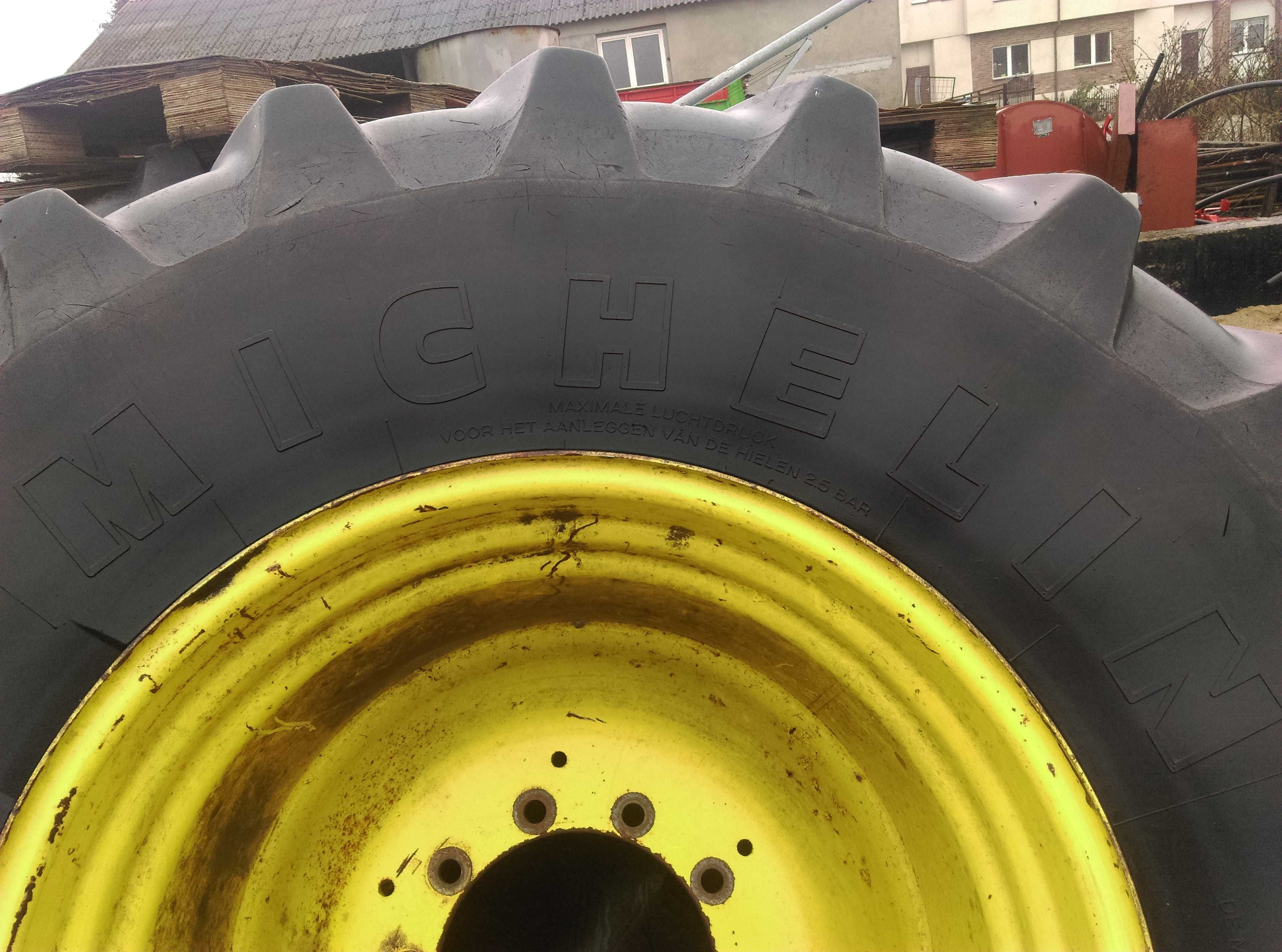 Koła 710/75r34 michelin XM28 john deere piasta 28cm 10 szpilek