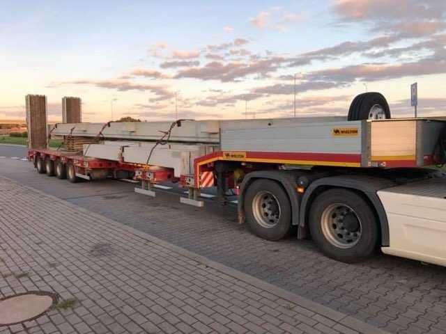 Transport maszyn,koparek,ponadgabarytowy,semi,tiefbett,PL-cała Europa.