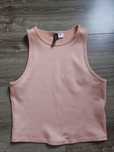 Bluzka top łososiowy H&M S