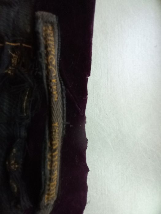 Surdut teatralny wykonany w XIX wieku.