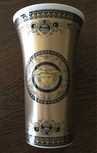 Rosenthal Versace Arcadia Gold 2003 Piękny Wazon 26cm