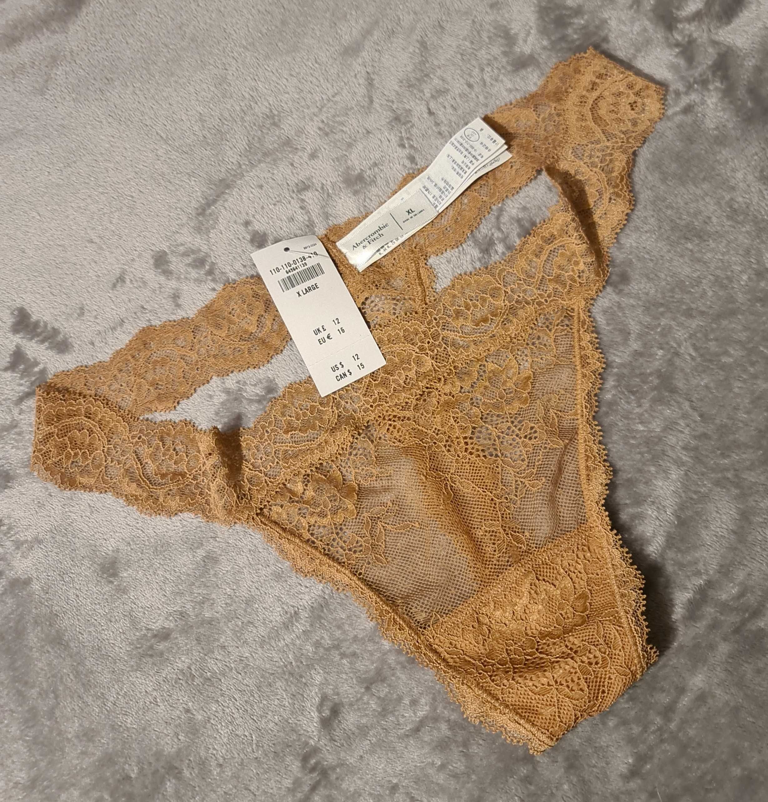 Abercrombie stringi koronkowe XL 40 42