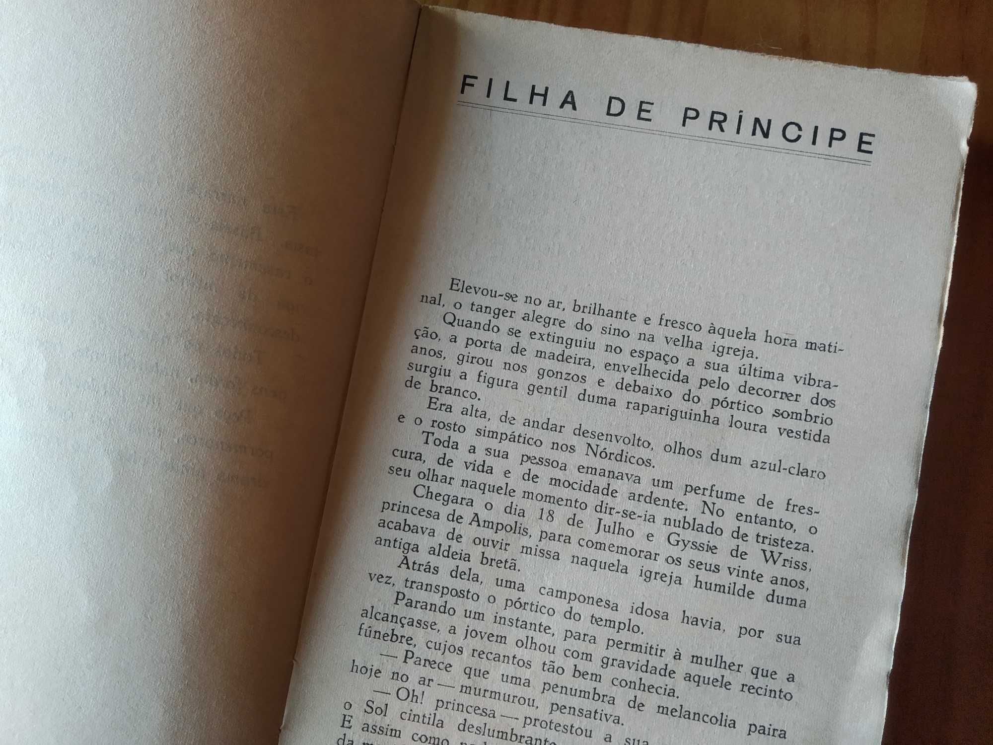 (PORTES GRÁTIS) Max du Veuzit: Filha de Príncipe (Livro Vintage: 1962)