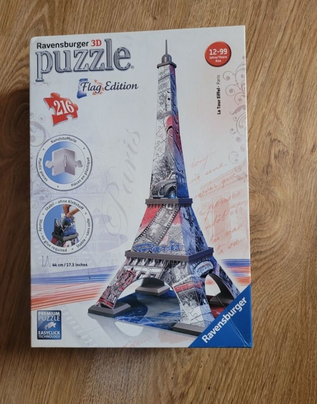 Puzzle 3d. 26 elementów Paryż