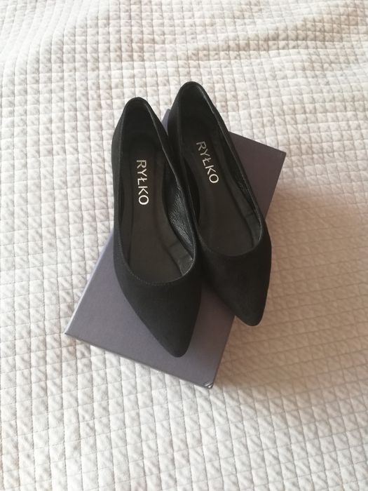 Czarne baleriny Ryłko 36,5