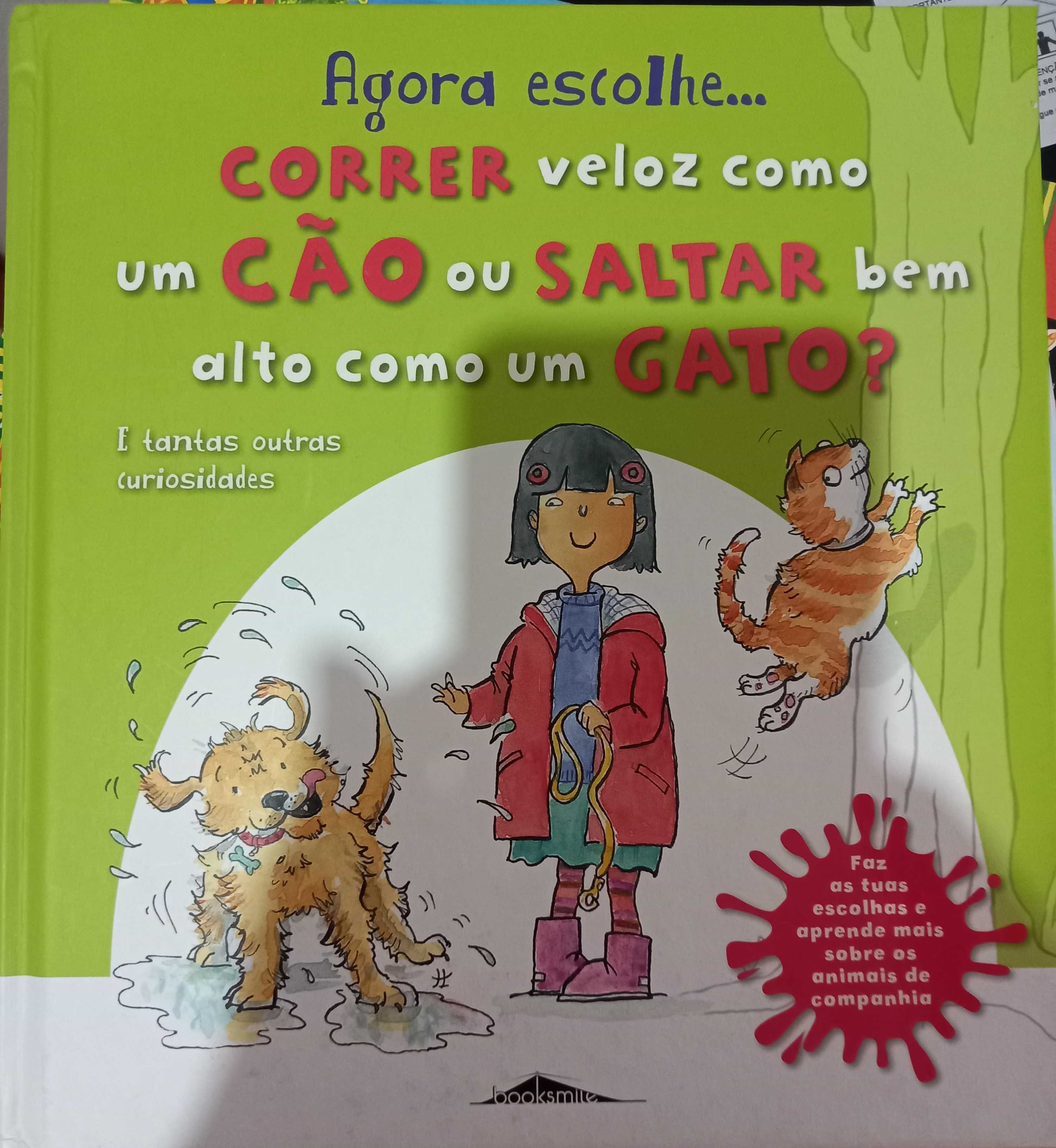 Livro da coleção Agora Escolhe