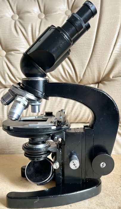 Мікроскоп МБР-3 з можливістю збільшення до 2500 крат!