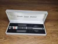 Потужний зелений лазер (Green laser pointer)