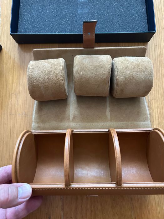 Caixa (rolo) Ralph Lauren, para 3 relógios