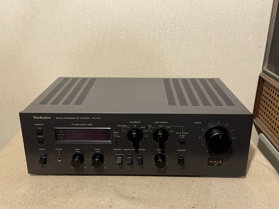 Японский HI-FI усилитель new class A TECHNICS SU-V4A (2х75Вт/9кг)