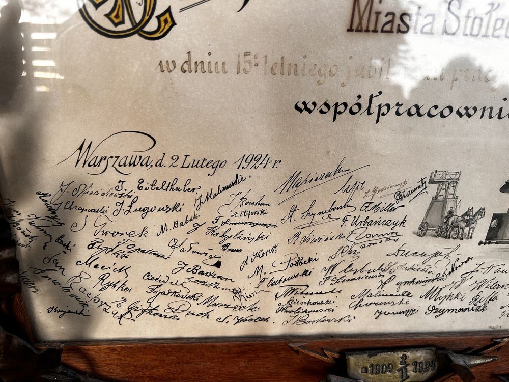 Obraz unikat 1924 Juljan Fuchs