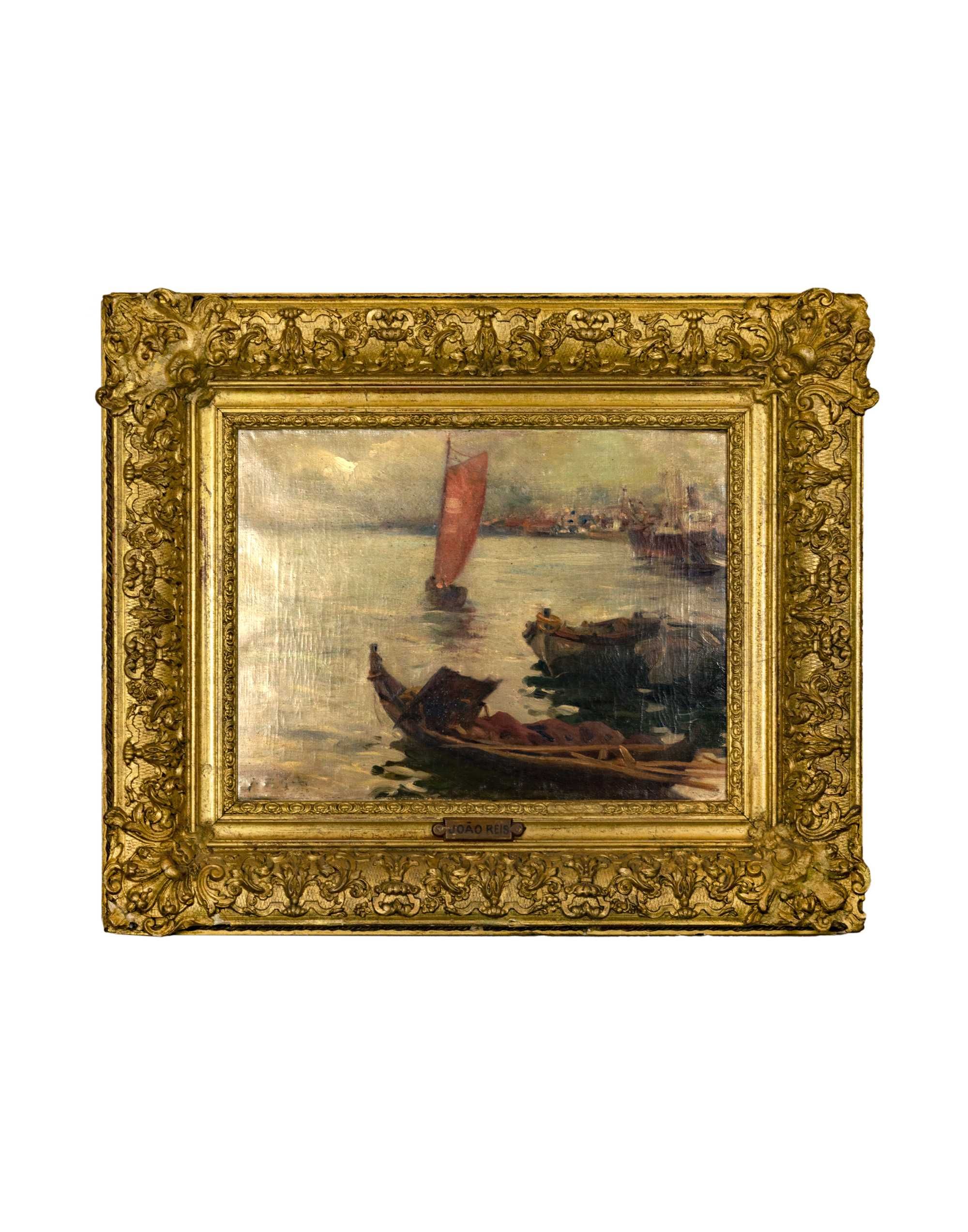 Pintura marinha barcos | João Reis