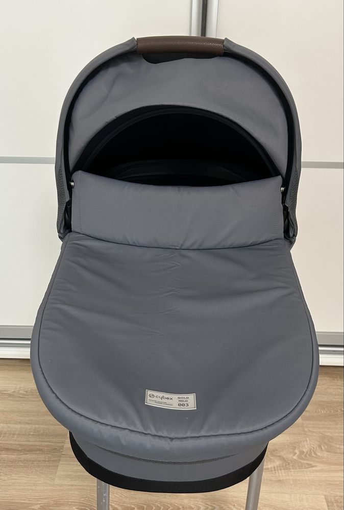 Люлька Cybex melio grey-dark grey