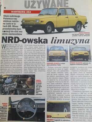 AŚ Daewoo Nexia Siena Wartburg Fiat 126p Tico Cinquecento Uno rok 1997