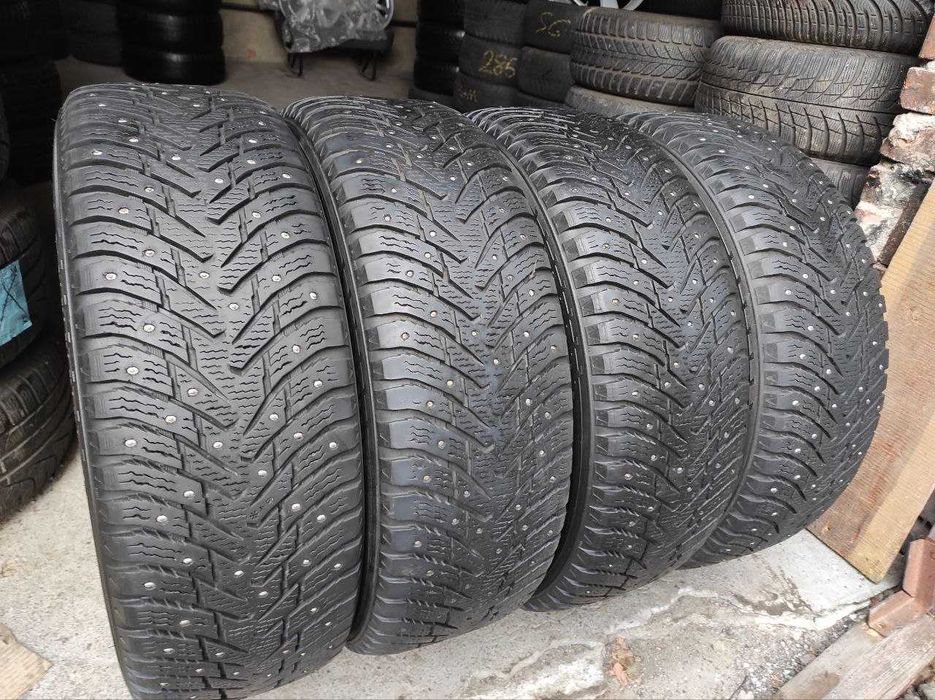 Nokian Hakkapeliitta 8 225/55r17 101T XL 4шт 6-6,3мм ЗИМА из Финляндии