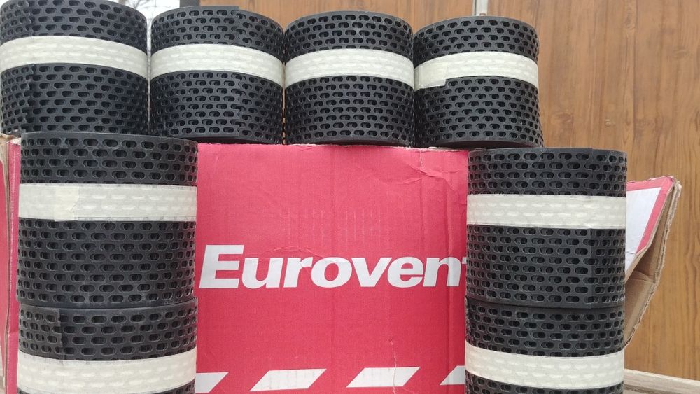 Kratka okapu wentylacyjna podrynnowa PVC 100mm x 5 m -1 mm 14szt. RAL