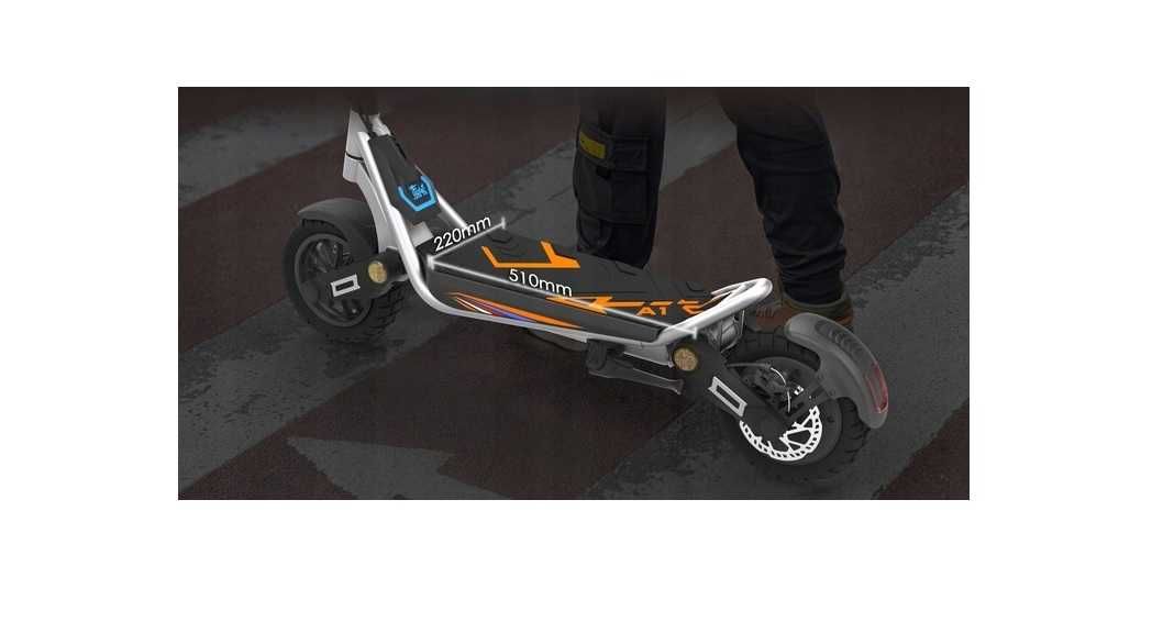 Kukirin A1 10'' Pojazd elektryczny 1000W 45KM/H 48V13Ah 45KM