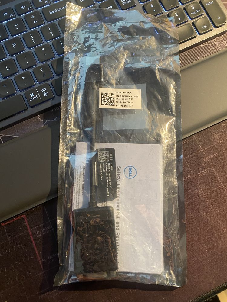 Przejściówka adapter HDMI VGA Dell