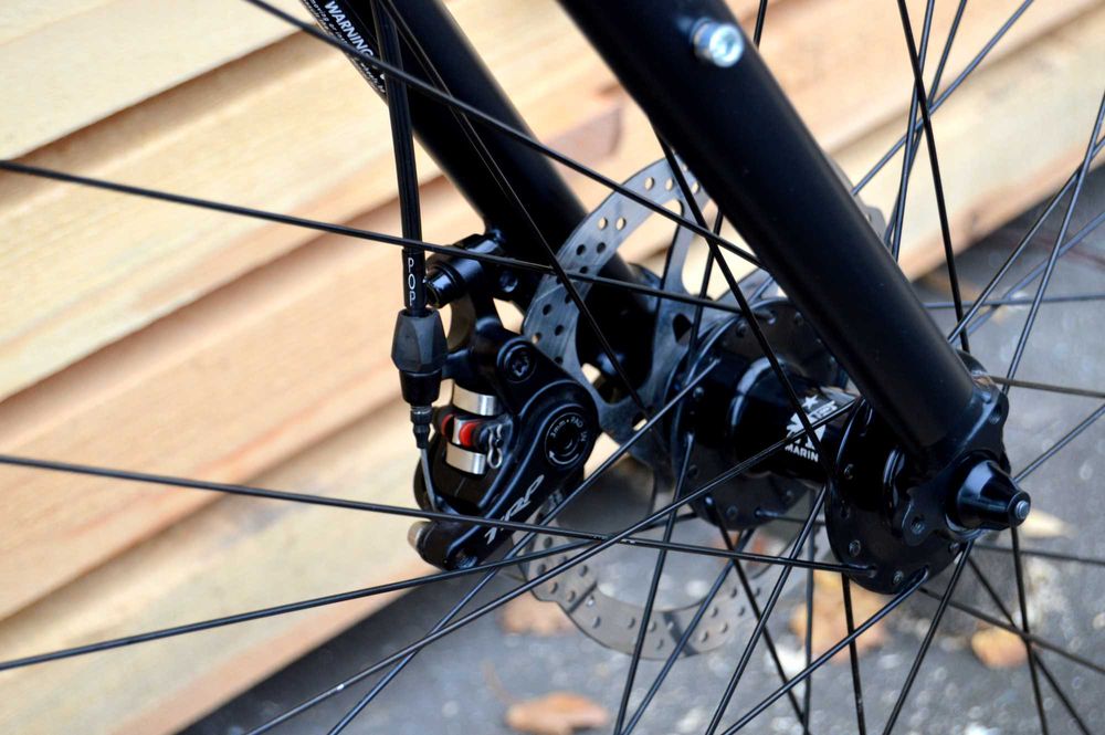 KOMFORTOWY Marin Four Corners L stalowy gravel 3X9 wyprawowy FAKTURA