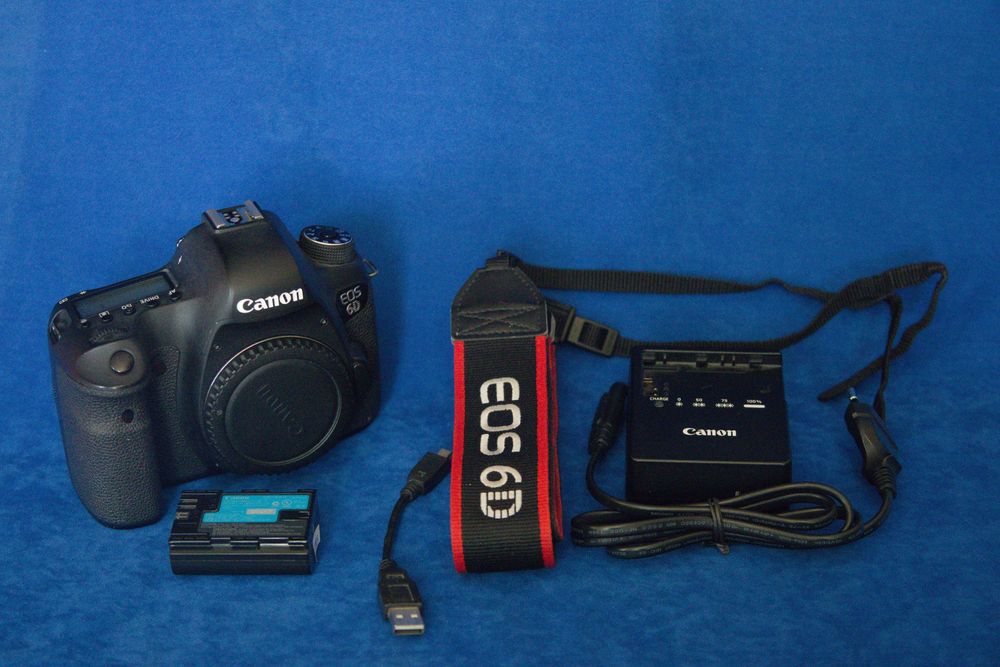 Canon EOS 6D przebieg 59 tys, stan bdb