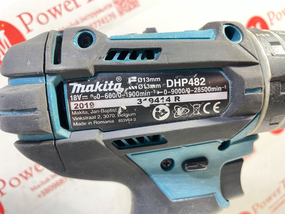 Makita DHP482/шуруповерт ударний макіта(комплект)