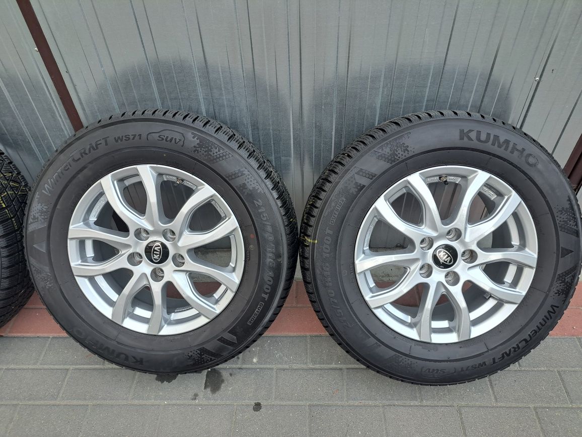 Hyundai I35/ Kia sportage/ koła alufelgi 215/70 r16