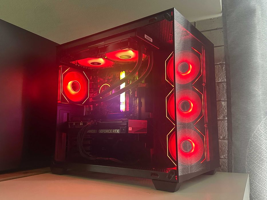 Nowy Komputer RTX 5060 Ryzen 5 FV23% AIO Akwarium Gamingowy do Gier