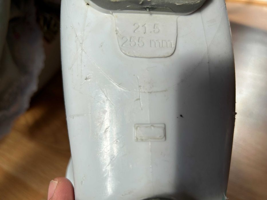 Rossignol, лижні черевики 21-21,5см, колодка 255