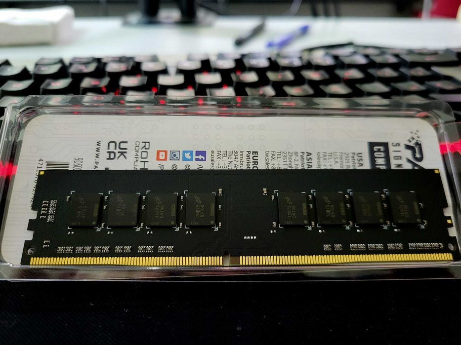 Pamięć Patriot DDR4 1x8 GB 3200 mhz CL 22